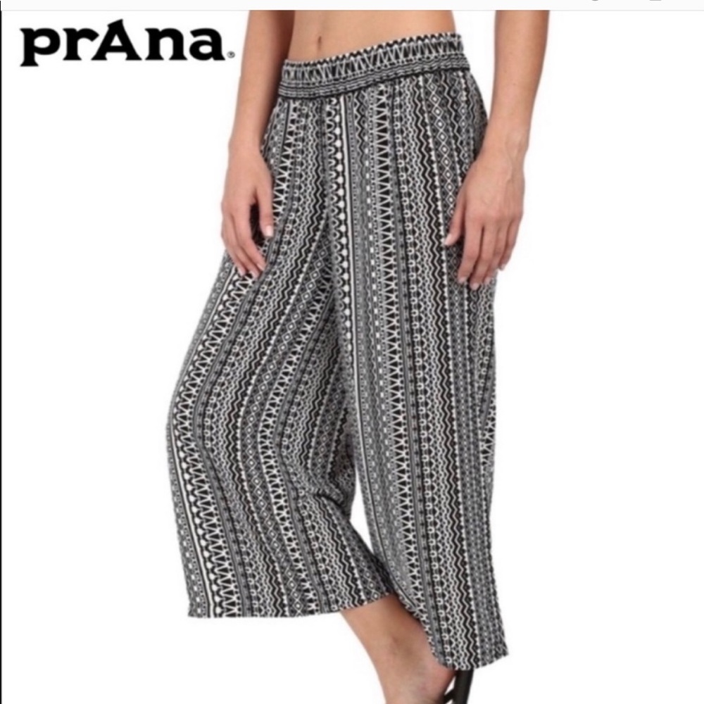 PrAna Wide Leg Crop Pants